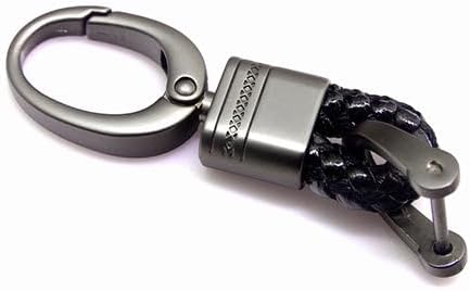 Miniatura 9 de Xotic Tech - Carcasa para llavero con diseño de fibra de carbono, color negro brillante, con llavero, compatible con Ford Fusion Mustang F-150