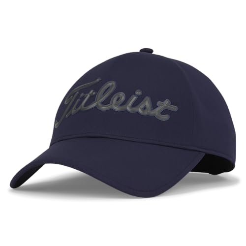 Titleist Mens Players StaDry Golf Cap, Navy/Charcoal, Adjustable