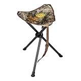 Hunters Specialties Tripod CamoStool - Hunting Camping Fishing Lightweight Compact Collapsible Triangular Chair