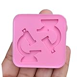 Microscope Silicone Mold - Mold for Earrings - Silicone Mold for Epoxy Resin - Mold for Jewelry - Mold for Charms - Mold for Keychain - Clay