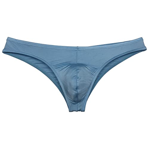 Sexy Men's Bikini Brief Elastic Ruched Back Underwear Cheeky Swim Briefs