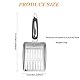 UQMIQURA Katzenstreuschaufel, Edelstahl Cat Litter Scoop, Katzenklo Schaufel, Katzenschaufel Katzenklo, Schnell Gesiebtes Katzenstreu, Schaufel Katzenklo für Katzentoilette, Katzen, Hund
