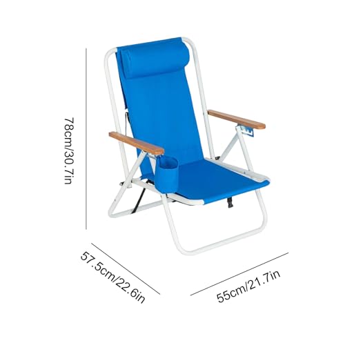 Chaise de plage pliable pour soulager le dos lors de vos sorties