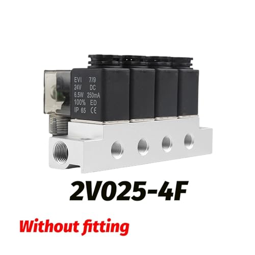 Électrovanne pneumatique 220V 2V025-4F vanne de commande air comprimé