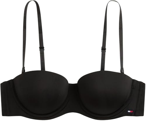 Soutien-gorge sans bretelles Tommy Hilfiger noir taille 80 femme