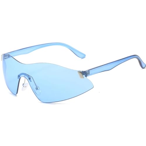 Lunettes de soleil punk UV400 pour homme et femme style de luxe