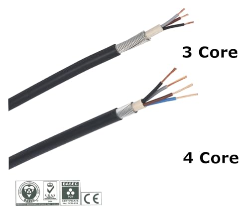 Ali's DIY 4 Core 16 mm (SWA) Steel Wire Armoured Cable - 15 Metre Custom Cut Length
