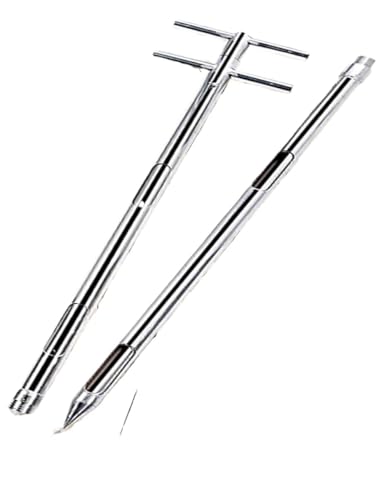 Sonde d'échantillonnage de sol double tube en acier inoxydable 38 mm
