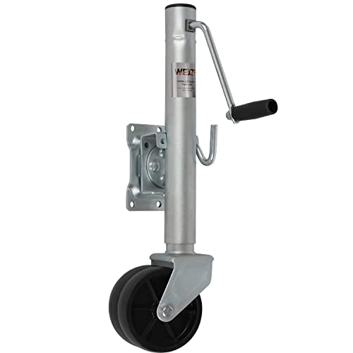 Weize Trailer Jack, Heavy Duty Swivel Boat Trailer Jack With Dual Wheels, 10" Lift, 1500 Lbs #TOP30