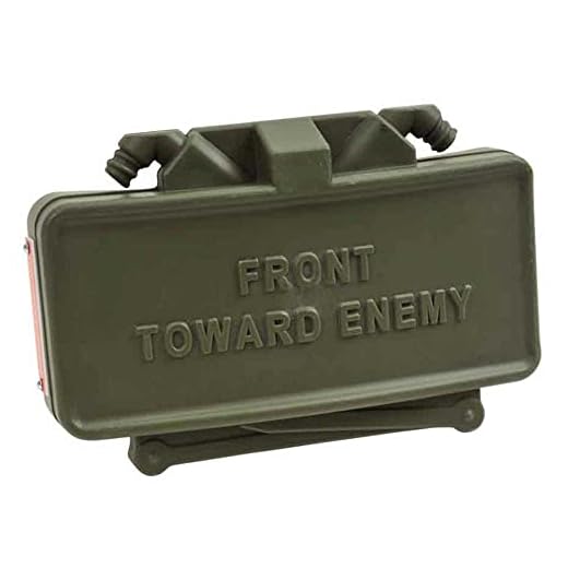Claymore Hitch Cover Front Toward Enemy for for 2-Inch Standard Receivers - Durable, Weatherproof & Unique Tow Hitch Cover Pickup Truck Accessory Funny Claymore Mine Shaped