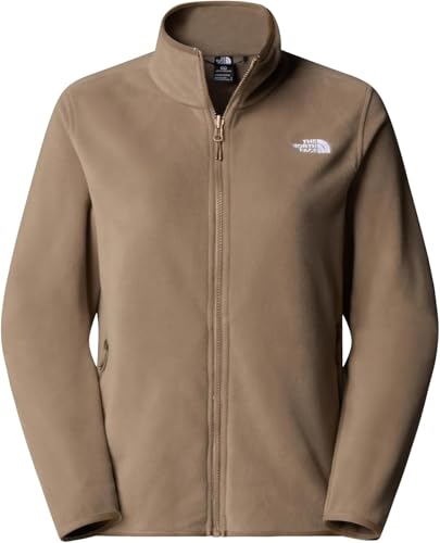 The North Face Damen Glacier Fleece Jacke, Mocha Brown, XS