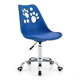 Cribel Poltrona SAMIRA Blu in Polipropilene, Design Impronte di Zampa...