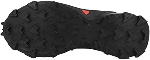 Salomon Women's ALPHACROSS 4 W Hiking Shoe, Black/Black/Black, 8.5 | Image 4