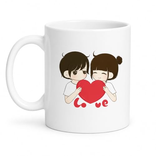 Image of Personalized Coffee Mug | Custom Photo & Text Printed Ceramic Mug | White Mug for Tea & Coffee | Birthday, Anniversary & Valentine Gift
