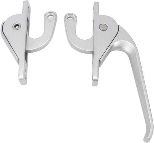 poignée de fenêtre, boucle de fenêtre, Poignée de bielle haut et bas à l'ancienne, poignée de liaison, accessoires de poignée de porte et de fenêtre, poignée de fenêtre ouverte (couleur : or, taille :