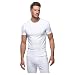 ABANDERADO TERMAL Fibra de Invierno Maglie Termiche, Bianco, L Uomo