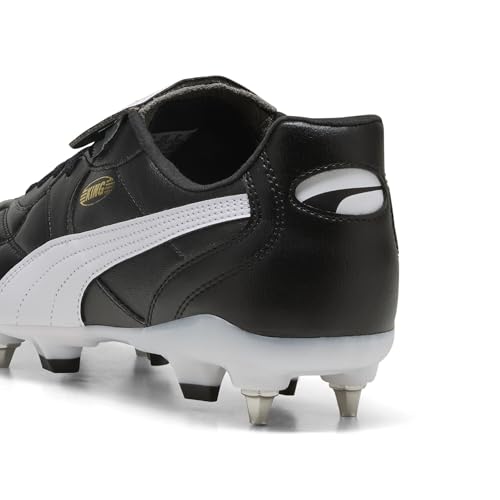 PUMA Unisex King Top Mxsg Fußballschuhe, Puma Black Puma White Puma Gold, 40.5 EU – Ansicht 2