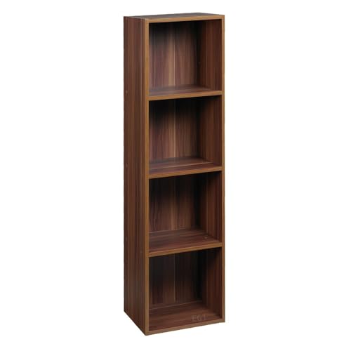 URBNLIVING Estantería de madera con estantes