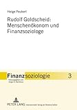  Rudolf Goldscheid: Menschenokonom Und Finanzsoziologe