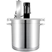 Commercial Automatic Stirrer,Automatic Food Mixer Pot Stirrer Mixer, 20L Adjustable Speed, Copper Motor, For Soup Chili Sauce Beverage Jam Porridge