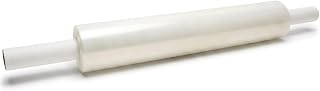 PSBM Pallet Stretch Film/Wrap with Handles 30" x 1000' 80 GA Clear 1 Roll | Heavy Duty Clear Plastic Wrap With Extended Core Handles Industrial Strength Shrink Film for Moving, Packing & Shipping