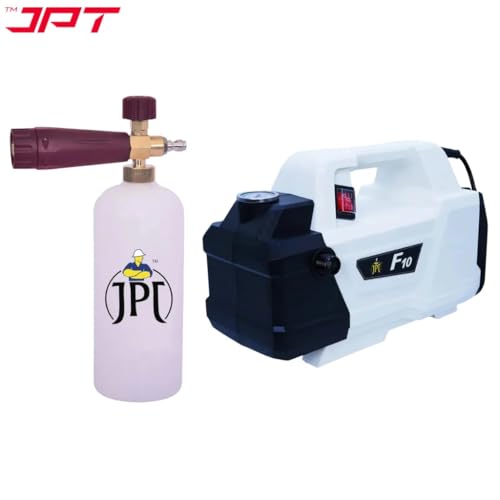 Image of JPT Combo New F10 Heavy Duty 2400W 220BAR Car High Pressure Washer Pump with Foam Lance (Quick Connector Included)