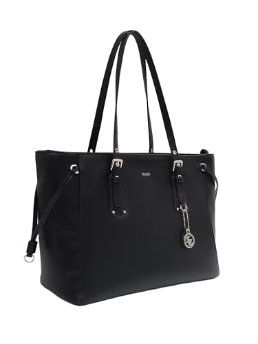 Image of Kazo Jason Tote | Premium Faux Leather Handbag for Women | Sophisticated Structured Shopper for Work & Transit