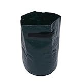 Housoutil Garten Müllsack 50L Grün mit Kehrkante Wiederverwendbarer Abfallsack...
