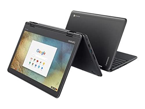 Elite Refurbished Lenovo 11.6" 300e Chromebook with Touchscreen LCD - 2-in-1 MediaTek Quad-core Processor, 4GB RAM, 32GB Flash Memory, Chrome OS - Model 81H00000US - Image 4