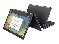 Lenovo 11.6" 300e Chromebook Touchscreen LCD 2 in 1- MediaTek M8173C Quad-core 2.1GHz 4GB LPDDR3 32GB Flash Memory Chrome OS Model 81H00000US (Renewed) — image 4