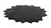 5 sheets of 12" x 15" Siser Easyweed Heat Transfer Vinyl, IRON ON T-shirt Heat Transfer, Craft Garment, (Black)