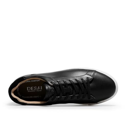 Classic Sneakers Leather Casual Dress Sneakers Breathable Lace-up Oxford Fashion Sneaker for Men3