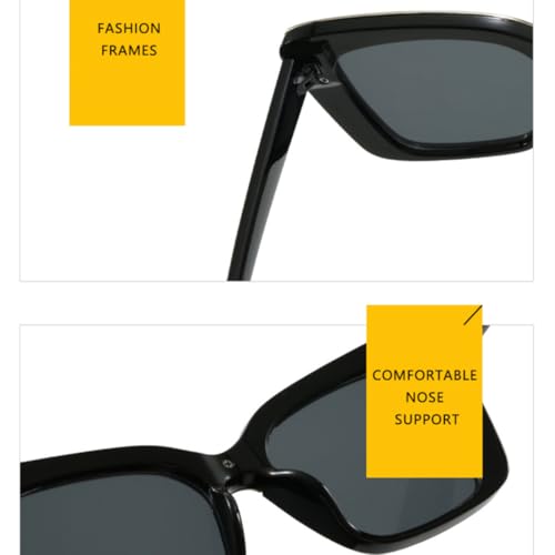 Lunettes de soleil œil de chat tendance vintage mixte - 5