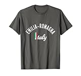 emilia-romagna italia vacanze souvenir retro emilia-romagna maglietta