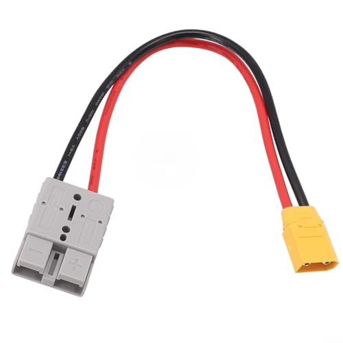 HEBEOT Adapter Cable Connector To XT90 Cable For Solar Power S, Electric Vehicles RC Models 30Cm Adapter Cable (Male Head)
