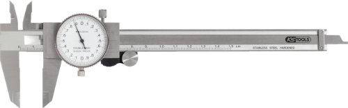 KS TOOLS 300.0547 Pied à coulisse à cadran, précision de mesure +/-0.02