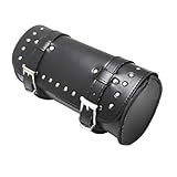 Hecktasche Universal Schwarze Gepäckrolle Werkzeugaufbewahrungstasche Motorrad-Werkzeugtasche...