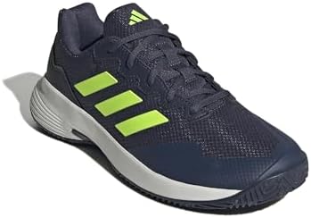 adidas GameCourt 2 Shadow Navy/Lucid Lemon/White 11.5 D (M) | Image 3