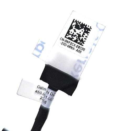 PHONSUN Replacement DC Power Jack Plug in Charging Port Cable for DELL Odin 16UN Inspiron 16 5620 5625/Vostro 5620 5625 CN-0NF2CX 0NF2CX NF2CX 450.0Q901.0011 - Thumbnail 6