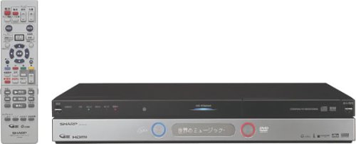 SHARP DVDレコーダー　DV-TR12 Amazon | シャープ DV-TR12 DVDレコーダー VHSビデオデッキ