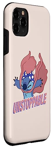 Coque iPhone 11 Pro Stitch accessoire Disney quotidien pour les trajets urbains - 3
