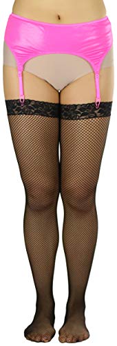 Image of ToBeInStyle Women's Wet Look Garterbelt