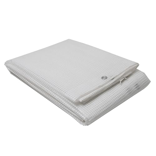 Bâche transparente 300 g/m2 WERKA PRO étanche avec oeillets de fixation - 3