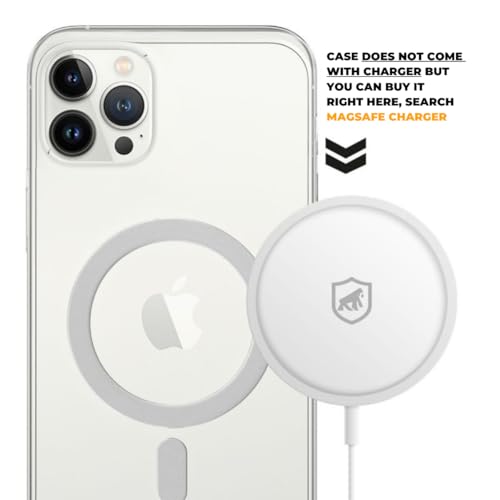 Gshield | Capa Case Capinha compatível com MagSafe para iPhone 15 Pro Max (Transparente)