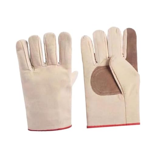 Durable Canvas Gardening and Welding Gloves