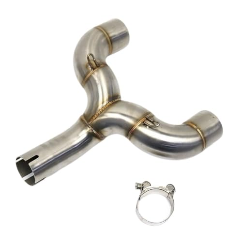 Silenciador tubo de conexión medio de 51mm y adaptador de escape de motocicleta BN600