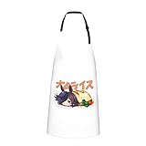 [Emzlikne] ウマ娘 エプロン レディース エプロン メンズ 防水エプロン シワになりにくい 男女共用 無地 おしゃれ シンプル 無地 撥水ノンアイロン 家庭用 汚れにくい シワ防止 70cm×84cm