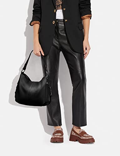 Image of YALUXE Women's Real Leather Shoulder Bags Hobo Handbag Purse Crossbody Bag
