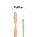 Sea Turtle Plant-Based Bristles, Bamboo Toothbrushes, Soft Natural Toothbrush for Adults (4 Pack)