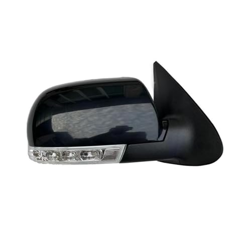 Rétroviseur Hyundai Santa Fe 2007-2012 côté droit couleur noir pour moteur 2.4L et 2.7L